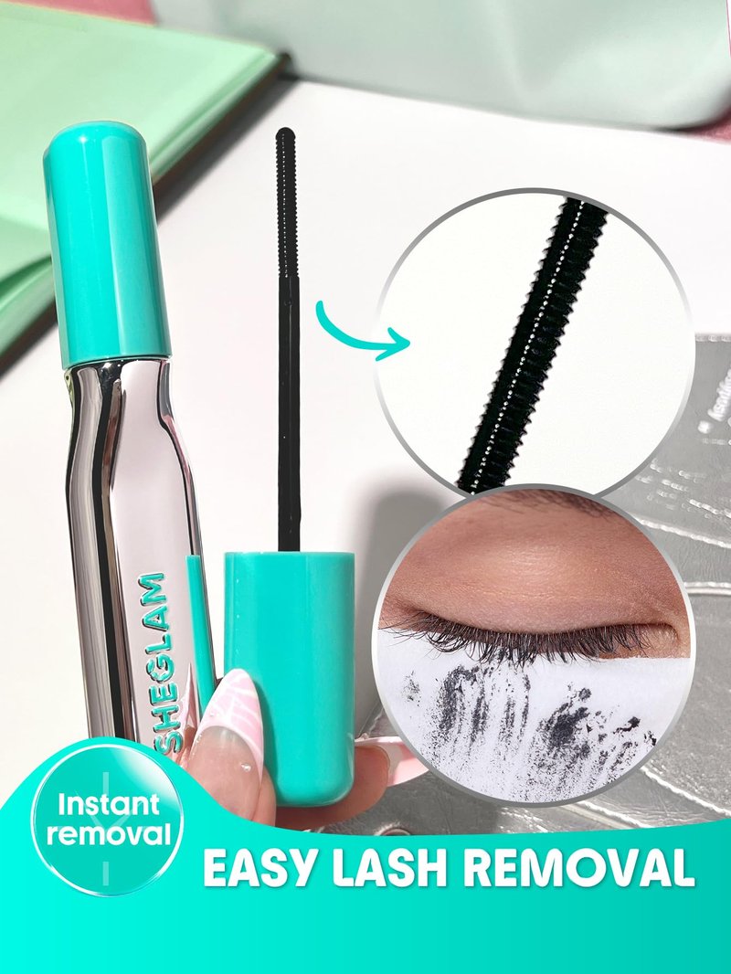 SHEGLAM Lashlighter EZ Remove Lash Treatment Gentle Mascara Remover for Waterproof Mascara
