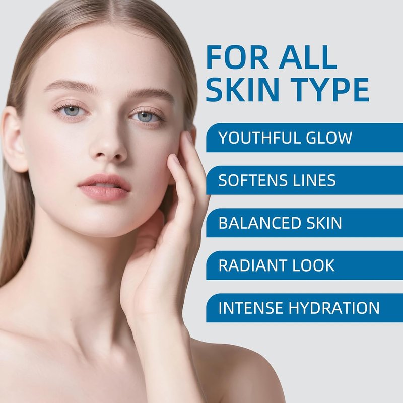 Moisturizing Cream - Hydrating Body & Face Moisturizer with Hyaluronic Acid & Ceramides | Oil-Free, Fragrance-Free, Non-Comedogenic