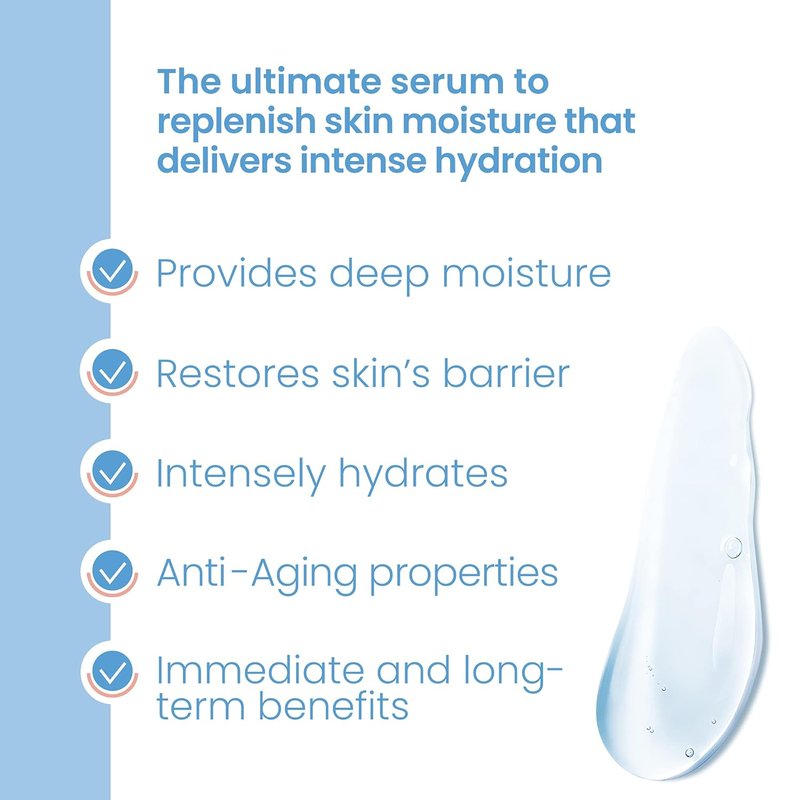 Hyaluronic Serum - High Energy Hydrating Serum with Clinical Grade Hyaluronic Acid | 1oz