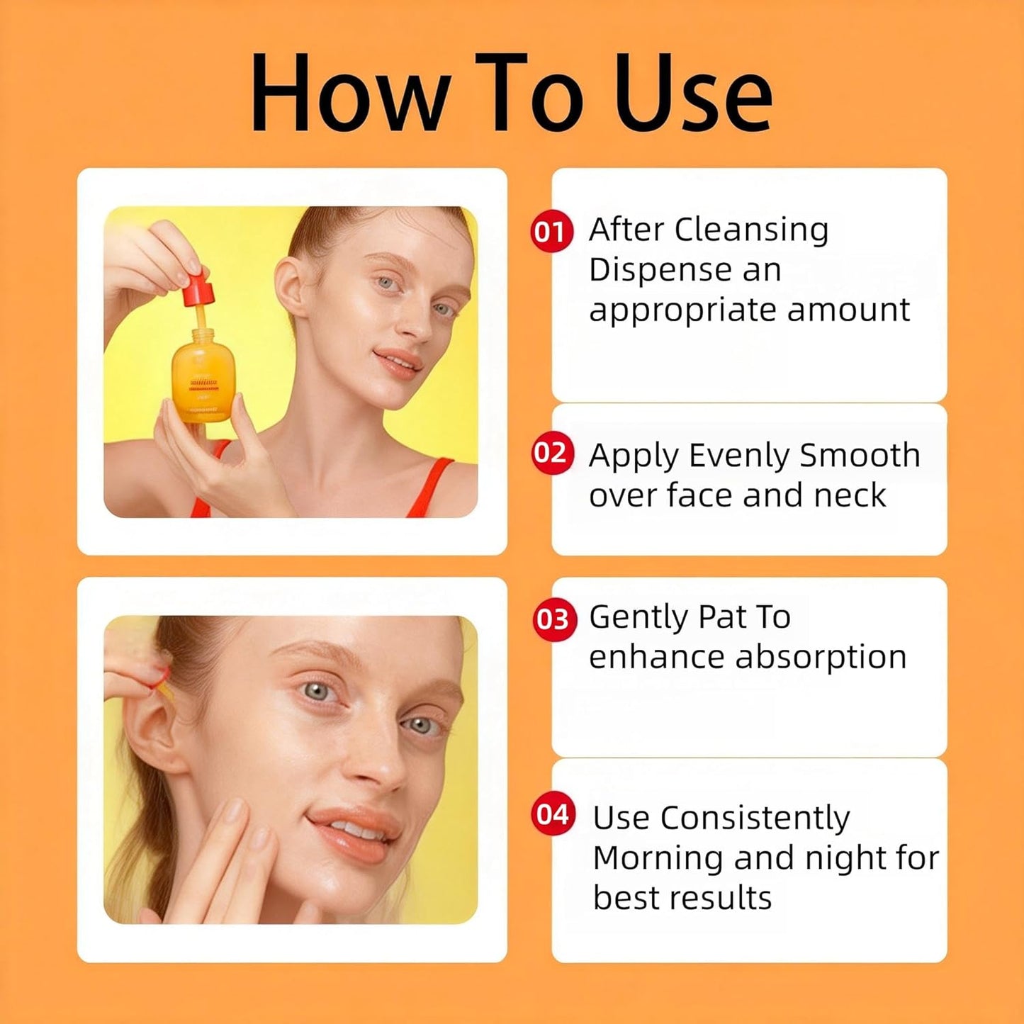 Vitamin C Face Serum with Niacinamide & Arbutin – Visibly Brightens Skin, Helps Reduce Dark Spots & Signs of Aging for a Radiant Glow – 30ml / 1.01 fl.oz. (1, 1)