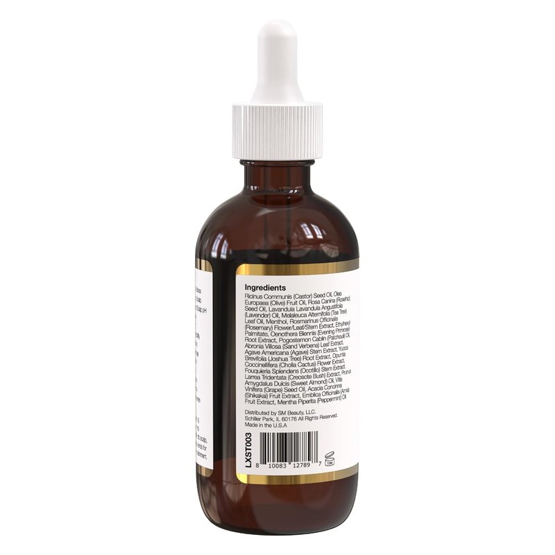 Scalp Therapy Hair Oil Blend - Intensive Moisturizing Treatment for Dry Scalp & Split Ends | 1.9oz Rosehip & Lavender