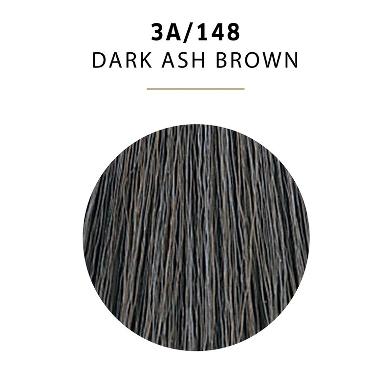 COLORCHARM Permanent Liquid Hair Color | 3A Dark Ash Brown | Up to 100% Gray Coverage | 1.42 Fl Oz