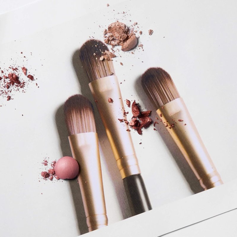 Laura Geller Professional Makeup Brushes - Cruelty-Free 14 Dual-Ended Eyeshadow Brush Set