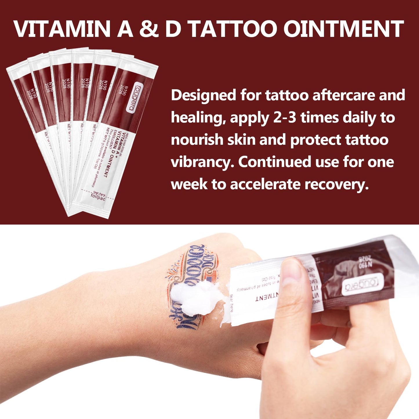 Tattoo Aftercare Balm 2.6oz - Essential Tattoo Supplies with Tattoo Butter Formula for Before During and After Tattoo Process, Healing Cream and Scar Repair Gel for New and Old Tattoos