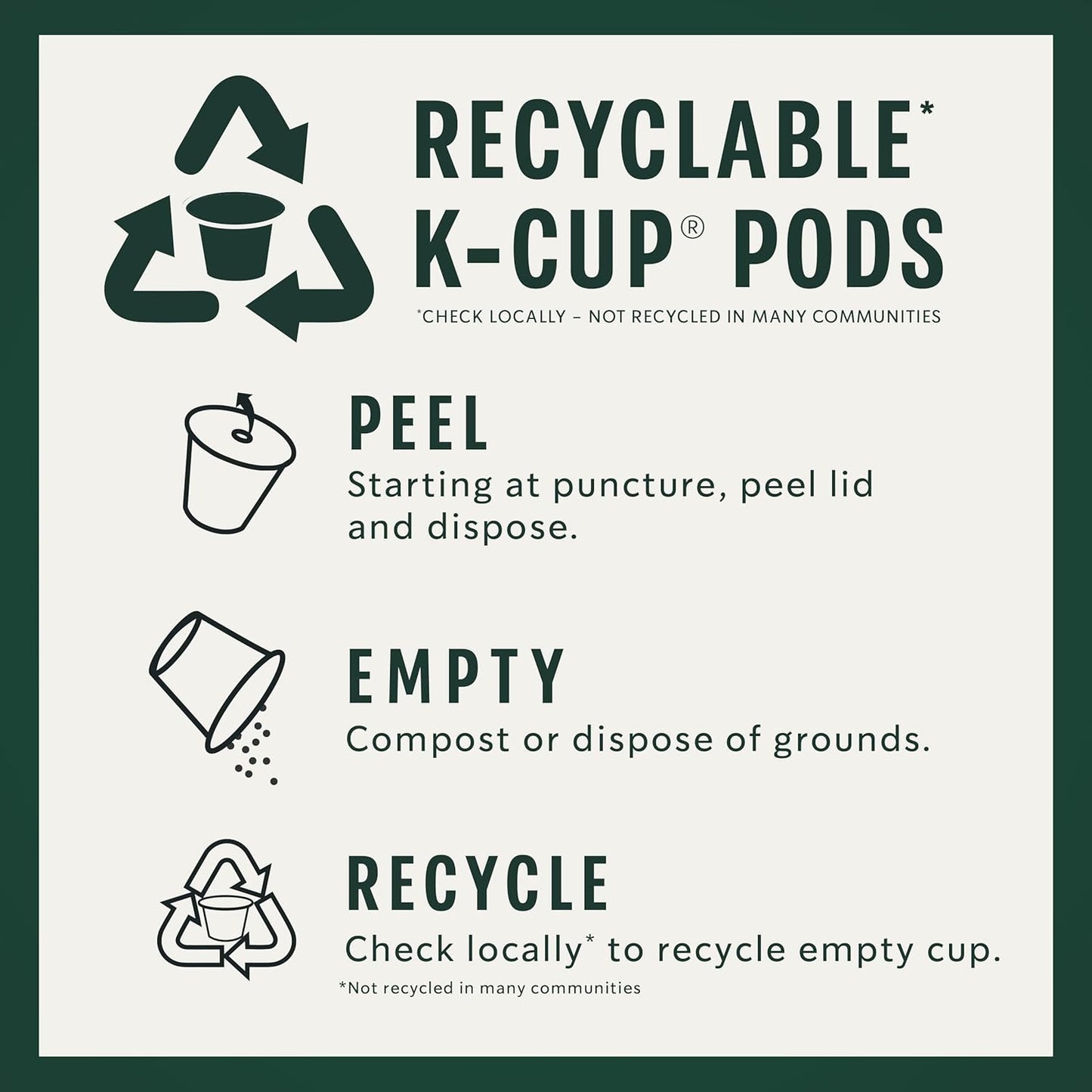 Starbucks K-Cup Coffee Pods, Dark Roast Hot or Iced Coffee, French Roast, 96 Keurig Pods