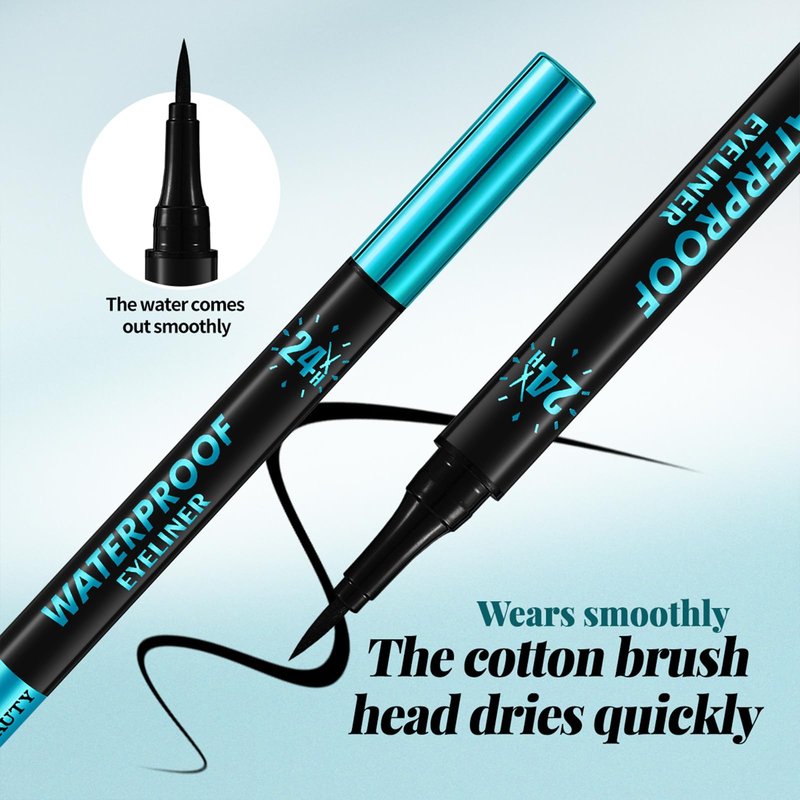 ADMD Liquid Eyeliner Pen - Smooth, Waterproof, Smudge-Proof, Long Lasting for Party Makeup