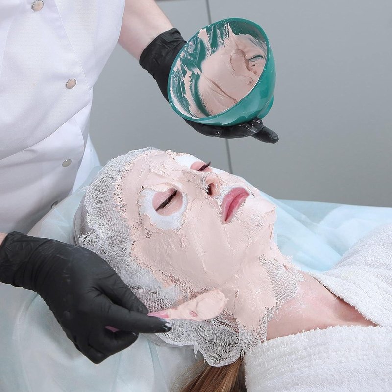 LIFESOFT Gauze Facial Mask, 100% Cotton Gauze Pre-Cut for Facial Spa, High Frequency Treatments 100 Count