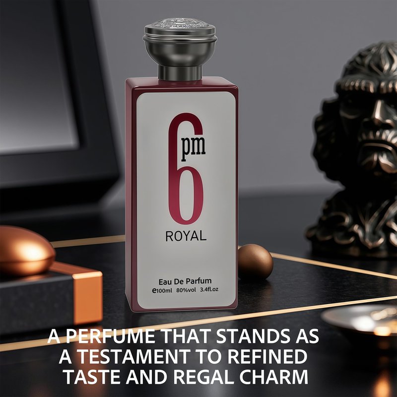 A CENTER Men's Cologne Gift Set 4 x 3.4 FL oz|Luxury perfume with Premium Presentation Box|Perfect Valentine's Day Gift for Him|Long Lasting Fragrance(6pmRoyal&Ebony&7PMForM&7AMFresh)
