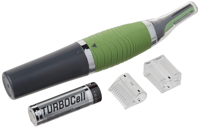 Micro Touch MAX Hair Trimmer - Precision Grooming Tool for All Hair Types | Green RTC12