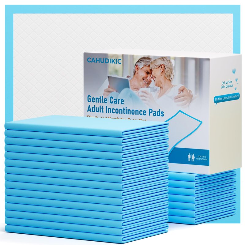 Bed Pads Disposable Adult 40"x40" 60 Count, Extra Large Chucks Incontinence Underpads, Super Absorbent & Leakproof Chux Pads, Pee Pads for Pets, Adults & Kids, Puppy Training Pads