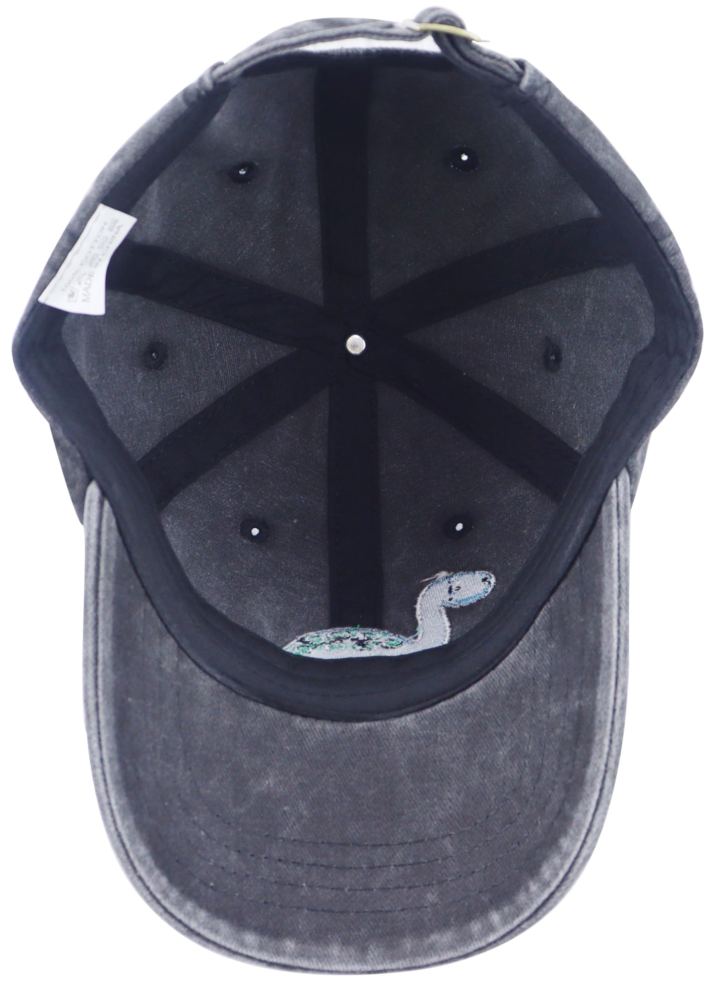 MANMESH HATT Stegosaurus Hat for Boys Girls, Cute Cotton Embroidered Dinosaur Decor Baseball Cap
