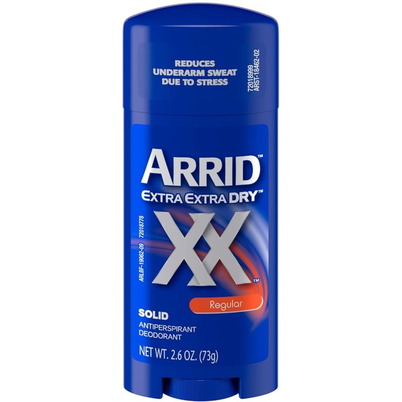 ARRID XX Anti-Perspirant Deodorant Solid Regular 2.70 oz (Pack of 5)