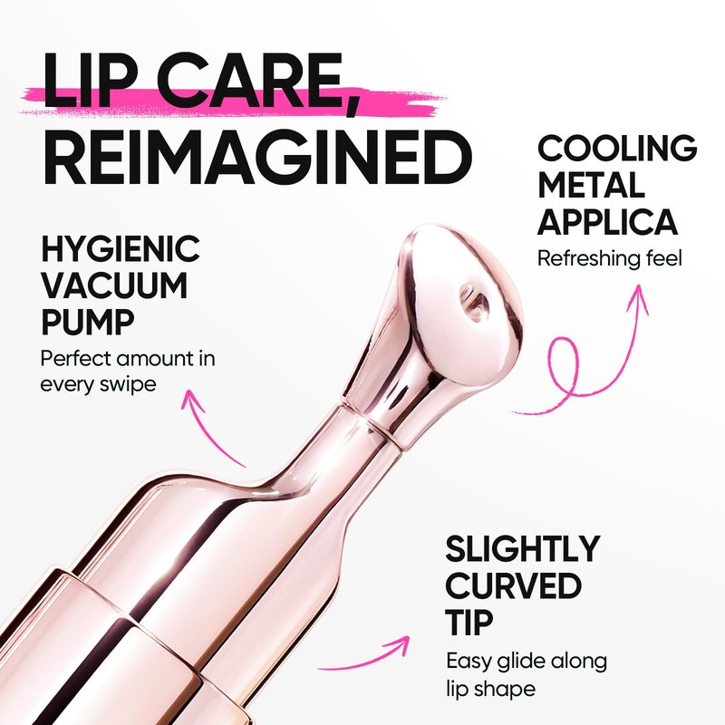 SKINTIFIC Peptide Brightening Lip Serum, Hydrating & Plumping Tinted Lip Gloss, Moisturizing Lip Balm with Polypeptides & Squalane for Glossy Sheer, Smooth Lips(13U Fine Wine)
