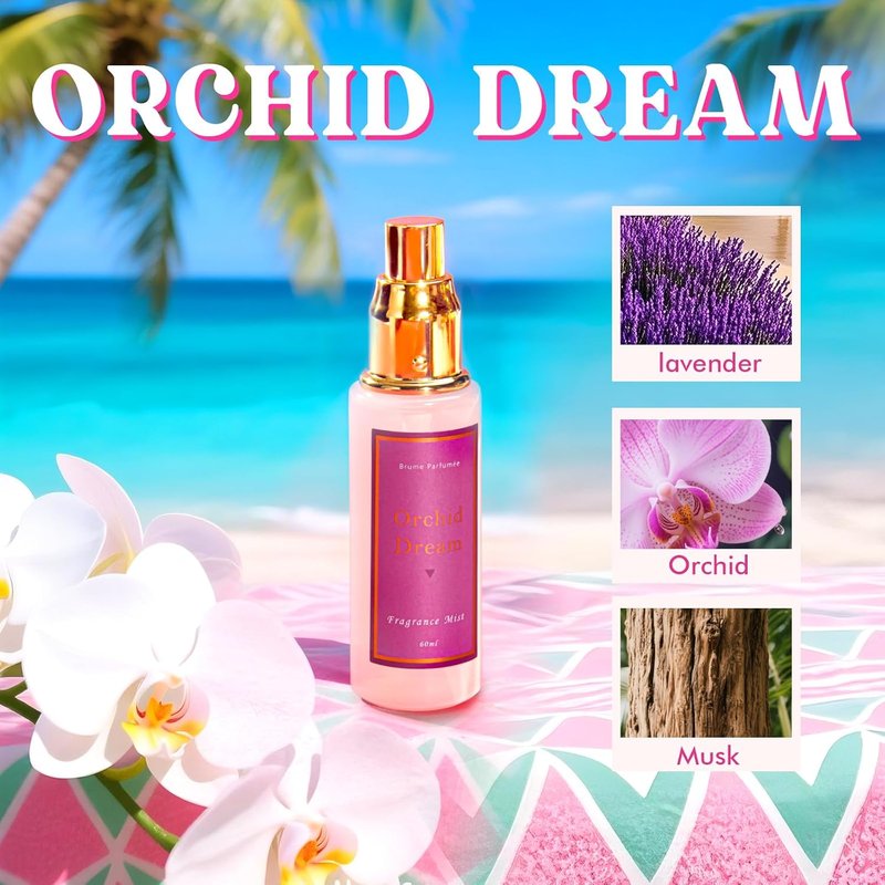 Azulfra Body Spray for Women - Travel Size Fragrance Gift Set | 3 Pack, 2 Fl. Oz Each