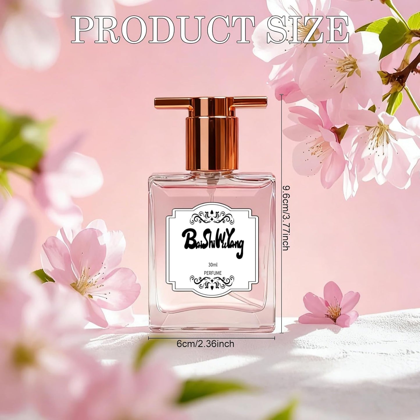 Woody Floral Women's Perfume - Long-Lasting Eau de Parfum with Rose, Jasmine & Salted Vanilla | 25ml / 0.85fl oz