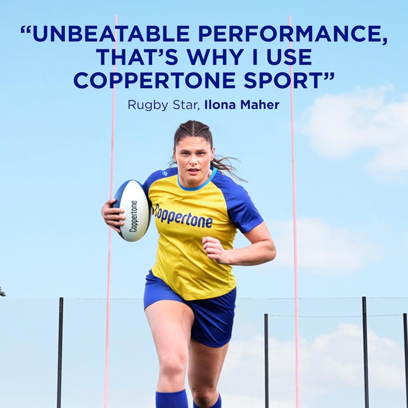 Coppertone Sport Sunscreen Stick SPF 40 - Water-Resistant Face & Body Protection | Travel Size 1.5 Oz