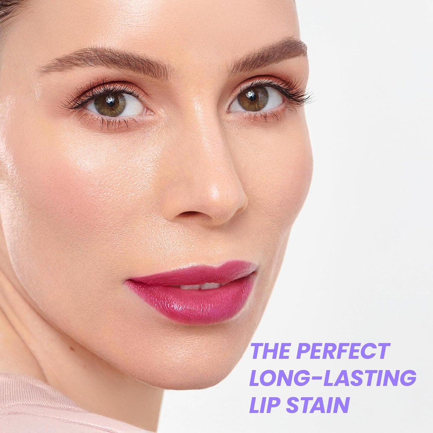 Wonderskin Wonder Blading Lip Stain Kit - Long-Lasting, Waterproof Pink Tint | Peel-Off Masque (Neon Rose)