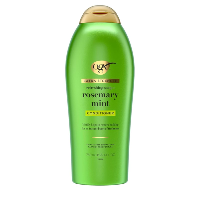 OGX Rosemary Mint Conditioner - Nourishing Scalp & Hair Care | 25.4 fl. oz