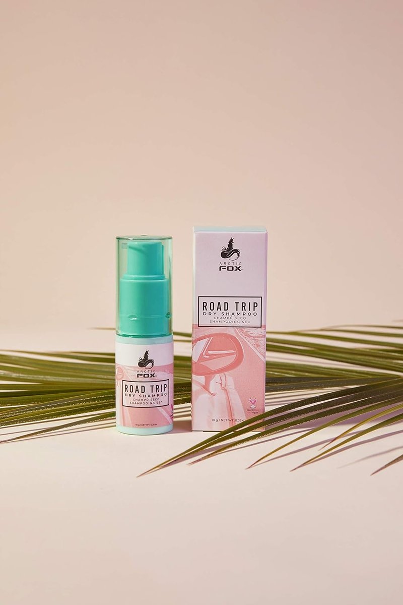 ARCTIC FOX Vegan Dry Shampoo - Cruelty-Free Formula for Refreshing Hair | Ideal for Travel