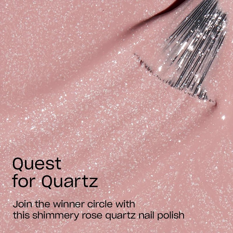 OPI Nail Lacquer Quest for Quartz | Opaque Light Pink Shimmer Chip Resistant Nail Polish | Xbox Collection