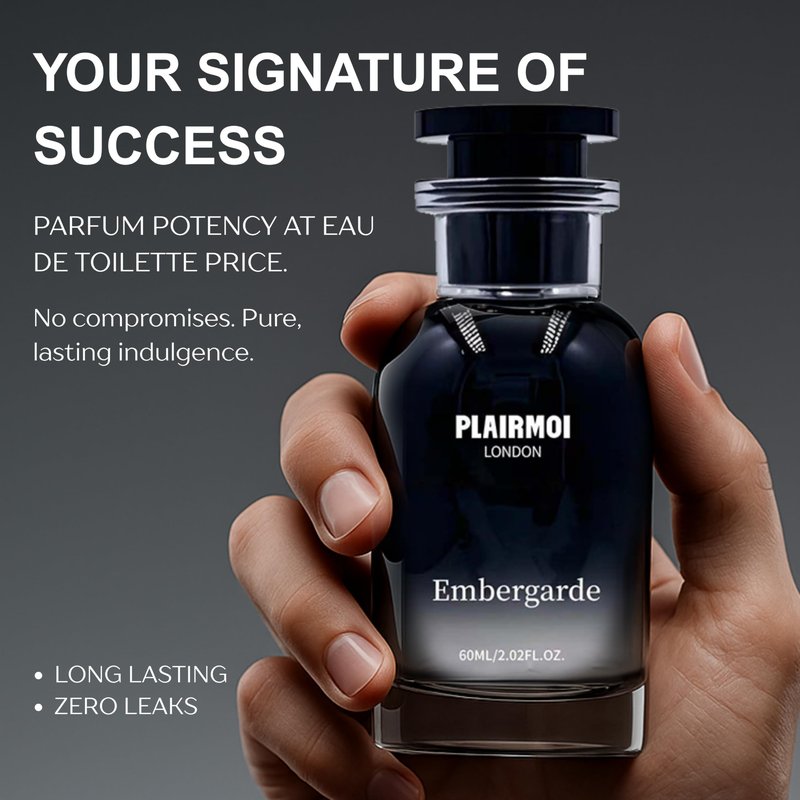 PLAIRMOI Men’s Pheromone Cologne – Long-Lasting Masculine Scent for Confidence & Attraction – Magnetic Fragrance for Dates, Work & Everyday Wear, 2.02 fl oz