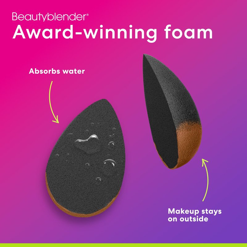 Beautyblender® | Pro Blender Makeup Sponge | Blend Liquid Foundations, Powders and Creams | Streak Free Application | Vegan, Cruelty Free | Made in USA