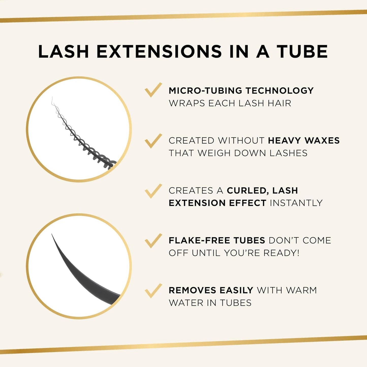 Tarte Tartelette XL Tubing Mascara - Lash Extensions in a Tube, Peptide-Infused, Smudge-Proof & Vegan