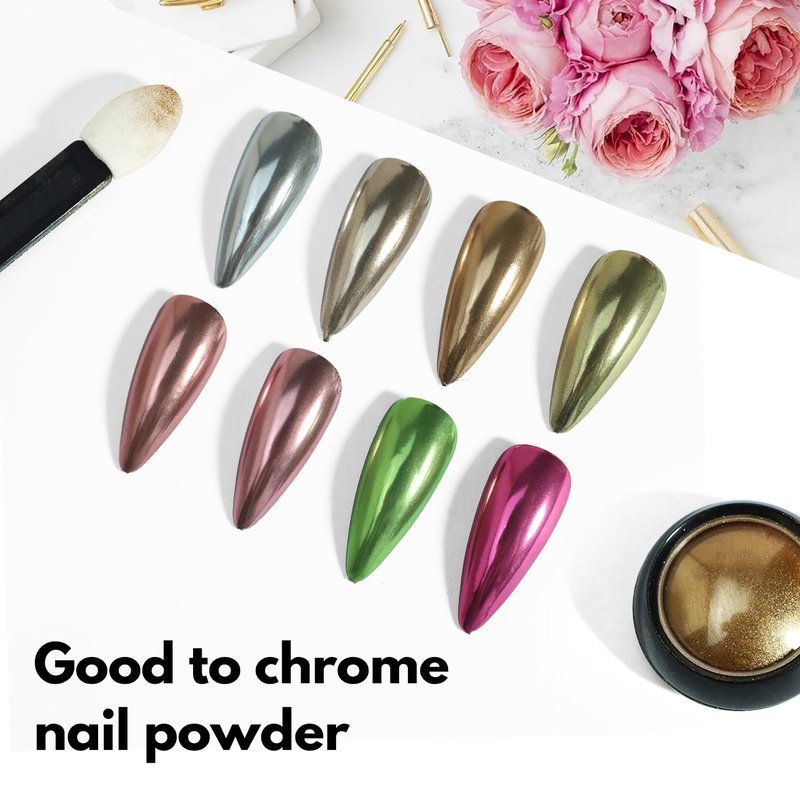 FZANEST Black Gel Polish Top Base Coat for Chrome Nail Powder, Hema-Free 3 in 1 One Step Gel Nail Polish Soak Off LED UV Nail Art Starter Manicure 15ml