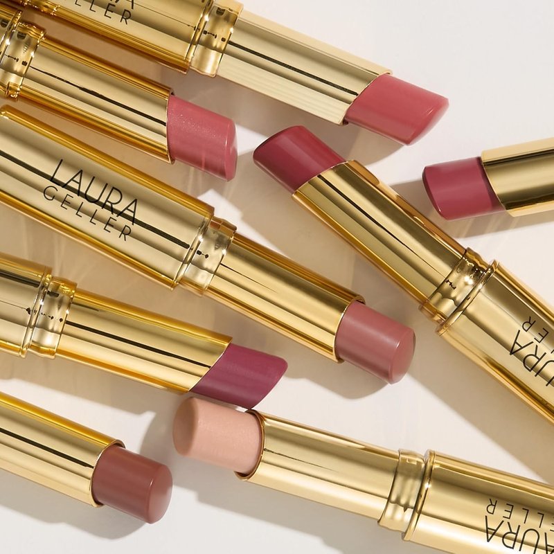 Laura Geller Jelly Balm Tinted Lip Color - Hydrating Plum Happy Shade | Moisturizing Vitamin E Formula