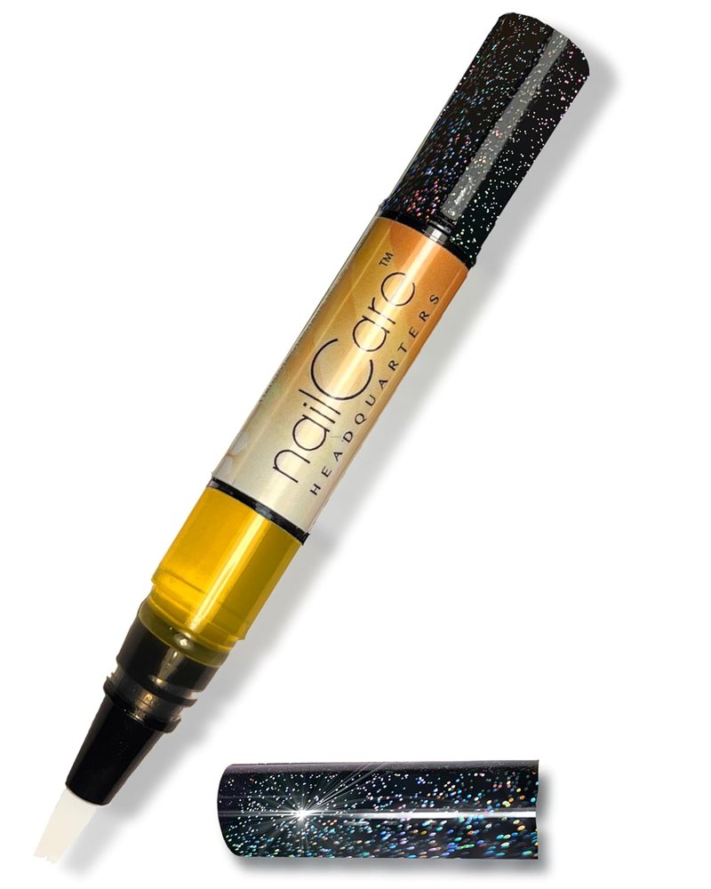 Simply Pure Cuticle Oil Pen by Nail Care Headquarters - Strengthen & Nourish Damaged Nails | Milk & Honey Scent