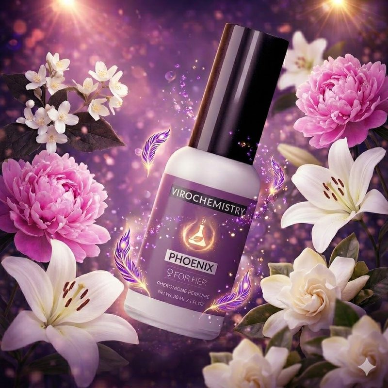 Phoenix Perfume - Ultra Strength Organic Fragrance with Pheromones | 1 Fl. Oz Personal Scent to Attract Men
