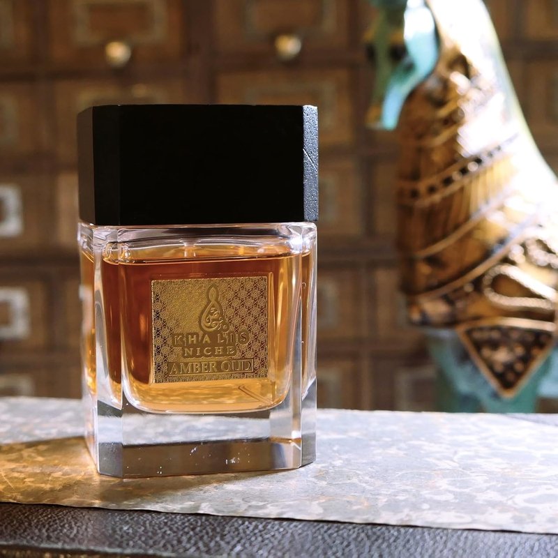Maison d'Orient Amber Oud Eau de Parfum 3.4 oz - Luxurious Unisex Fragrance with Raspberry, Orange & Warm Amber