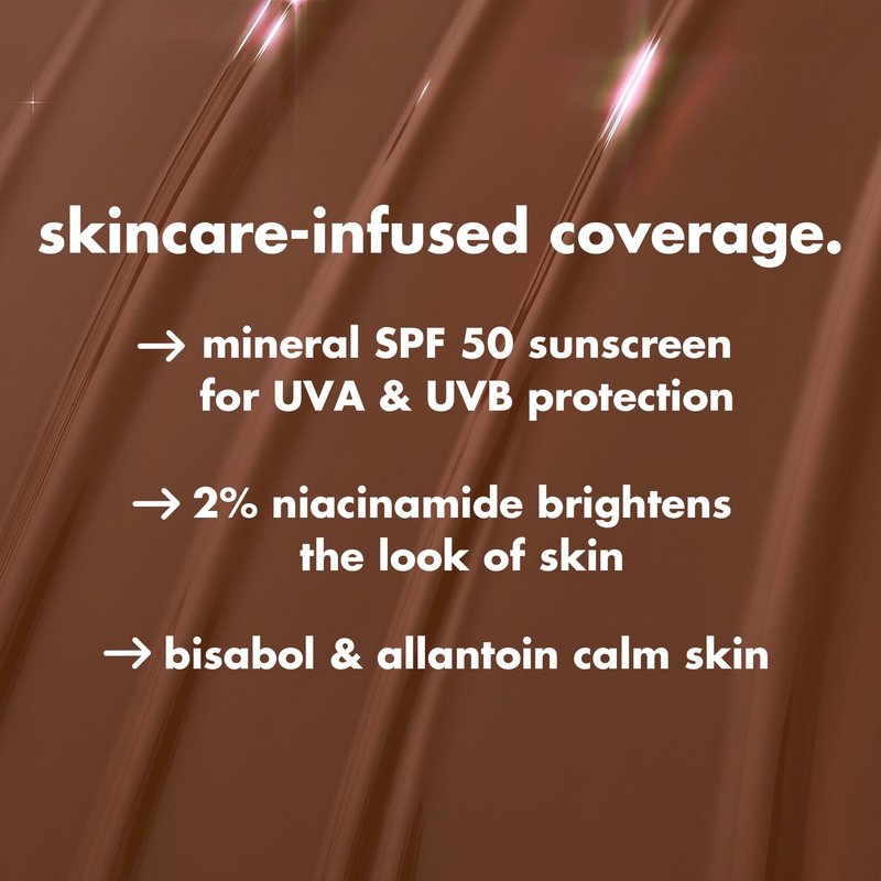 e.l.f. Halo Glow Skin Tint SPF 50, Tinted Moisturizer For Light, Buildable Coverage, Creates A Natural Glow, Vegan & Cruelty-Free, 4 Light Neutral