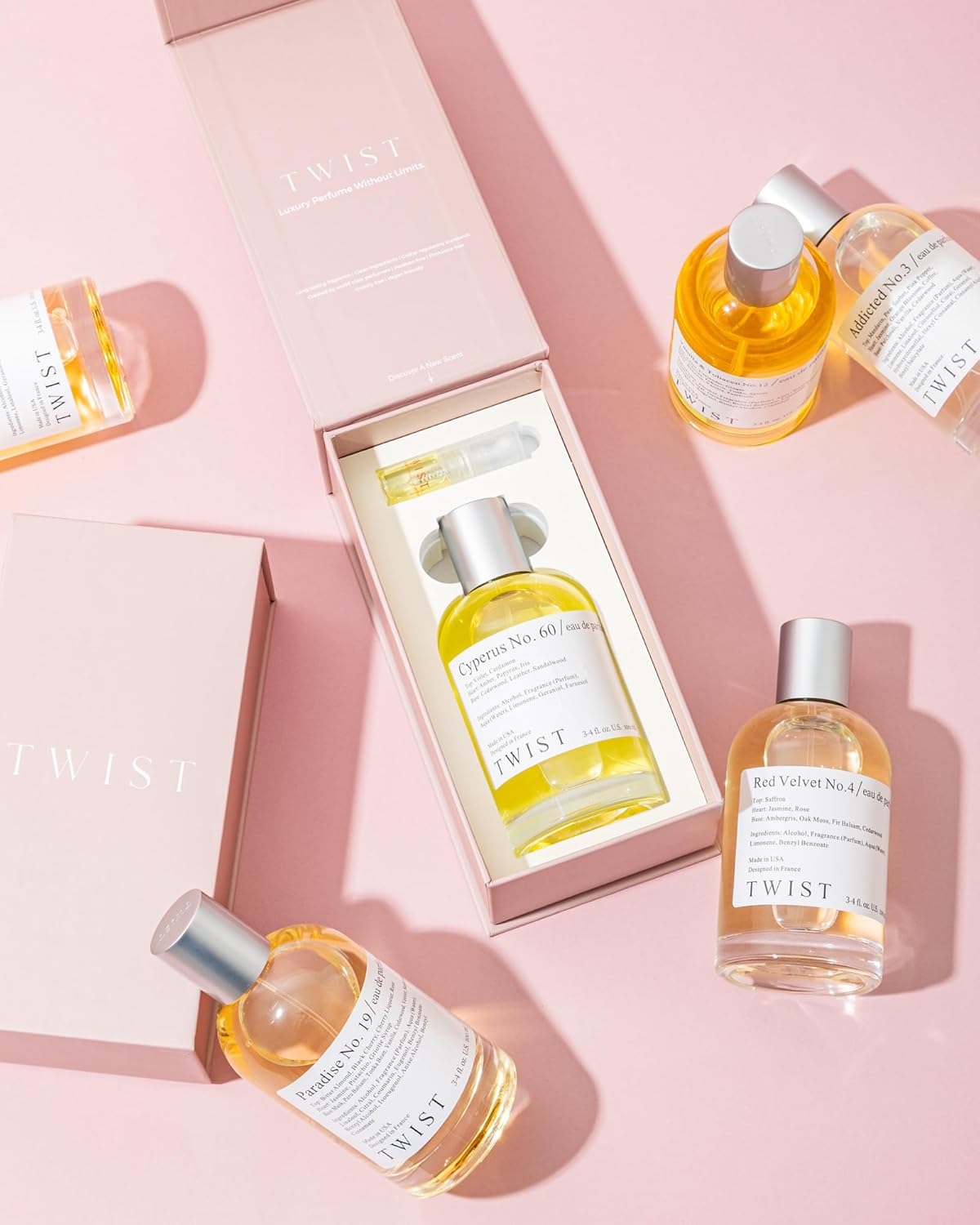 Twist F- Me I'm Famous No. 66 | Unisex Eau De Parfum Inspired by T. Ford F- Fabulous - Long-Lasting, Vegan, 100 ml | 3.4 fl. oz.
