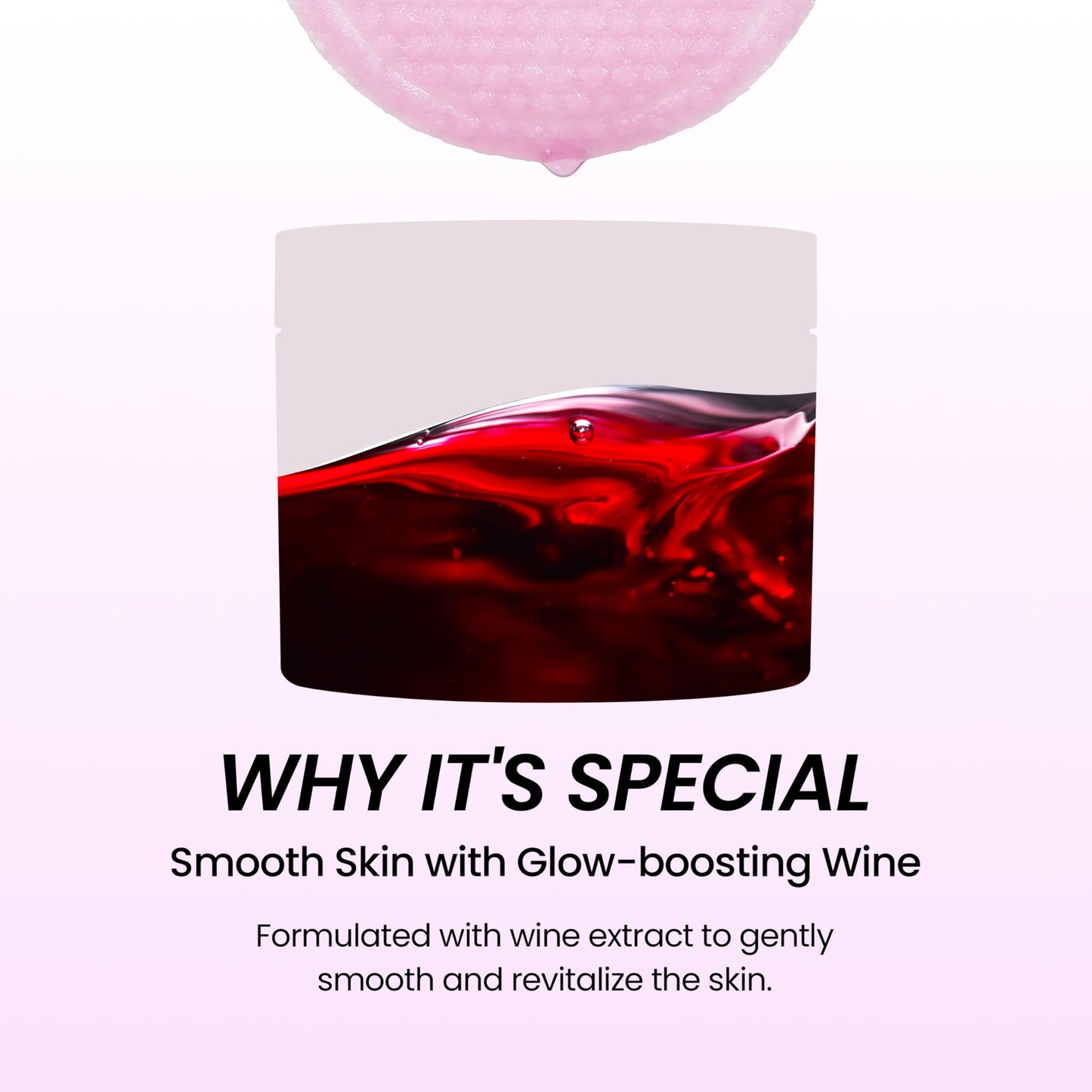 DERMALOGY by NEOGENLAB Bio-Peel Gauze Peeling Pads (Wine, 30 pads) - Exfoliating & Firming Peeling Pad with PHA & Red Wine & Resveratrol & Acid Hyaluronic - Korean Skin Care