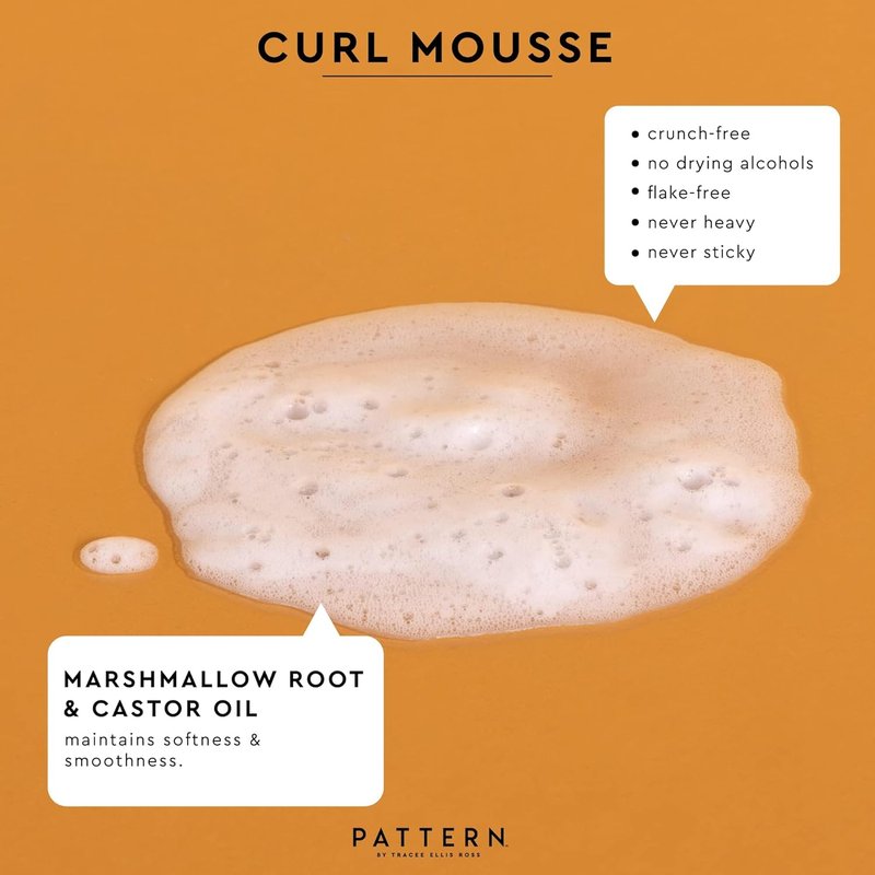 PATTERN Curl Mousse - Volume & Hold for Curly Hair 3A-4C | 8 fl oz