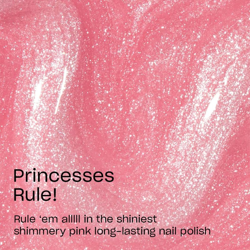 OPI Infinite Shine Princesses Rule! | Sheer Soft Pink Shimmer Long Wear Gel Like Nail Polish | Vegan, Long Lasting, Streak Free