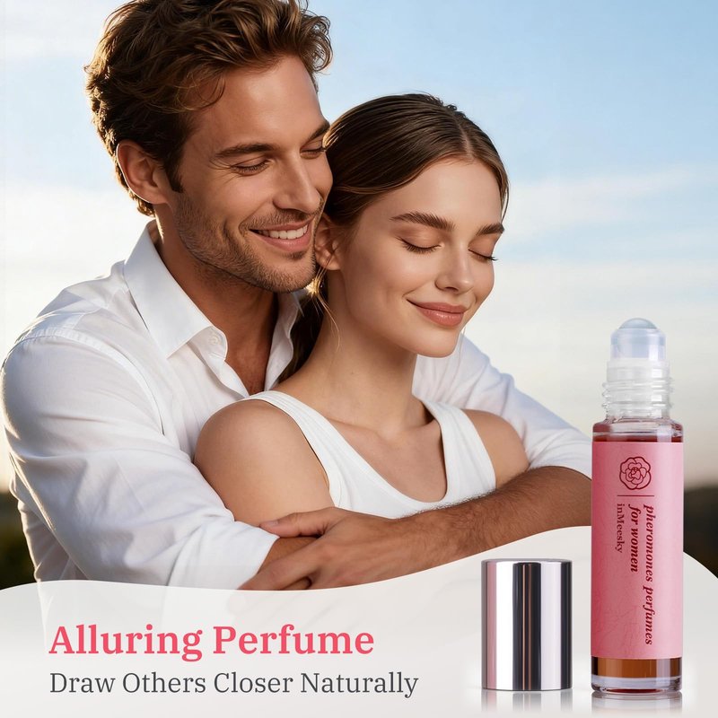 inMeesky Pheromone Perfume for Women,Long-Lasting Vanilla Roll-On,Alluring Essential Perfume Oil for a Memorable Presence 0.34 fl.oz(10ml)