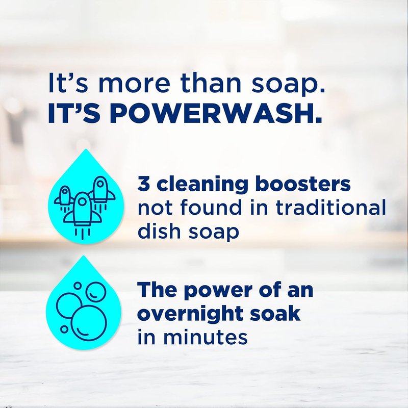 Dawn Platinum Powerwash Dish Spray - Fresh Scent Dish Soap | 16 Fl Oz, Effortless Grease Removal