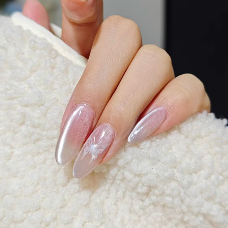 Cat Eye Magnet Nail Art Tool, Durable 3 in 1 Cat Eye Gel Polish Nail Art Magnet with Y-Type Accessories Multifunctional Magnetic Cateye Heart Manicure Tool Suitable for DIY Crafts Home Salon Studio