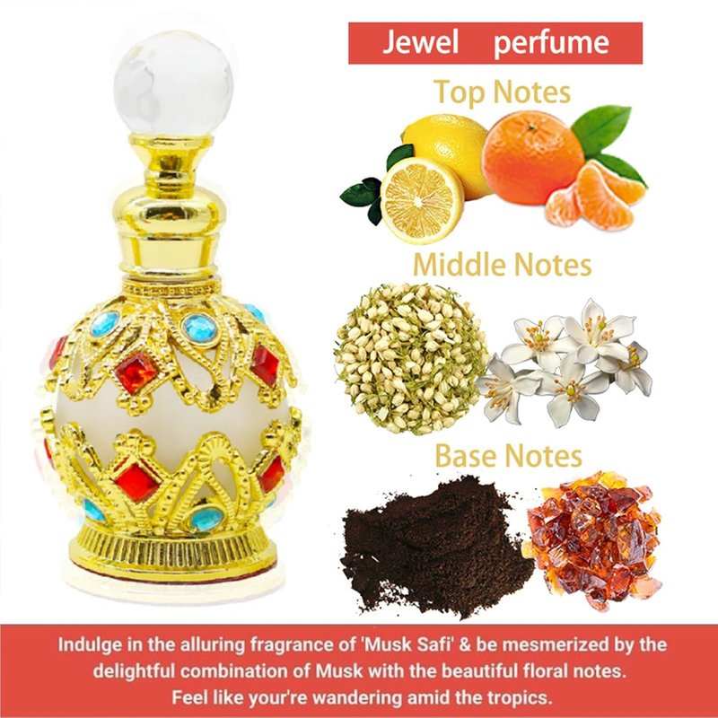 Arabian Amorous Feelings Perfume for Women - Long Lasting Fruity Fragrance | 0.53fl Oz