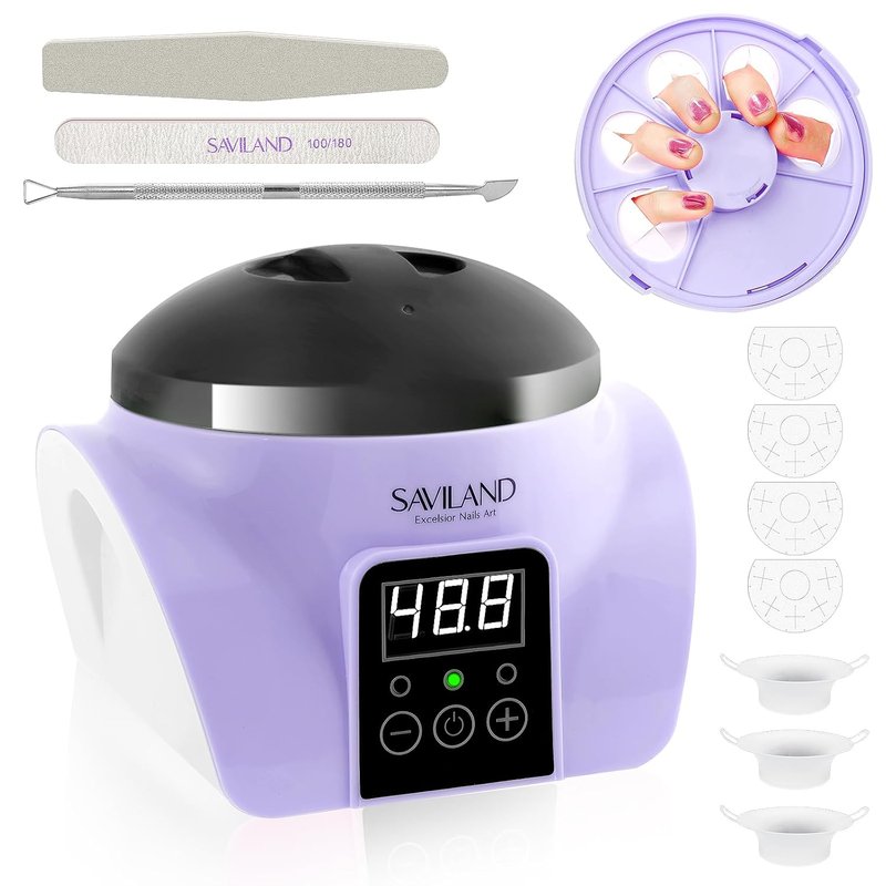 Saviland Essentials Nail Polish Remover Machine Gel Polish Revmover Steam Quick Remove