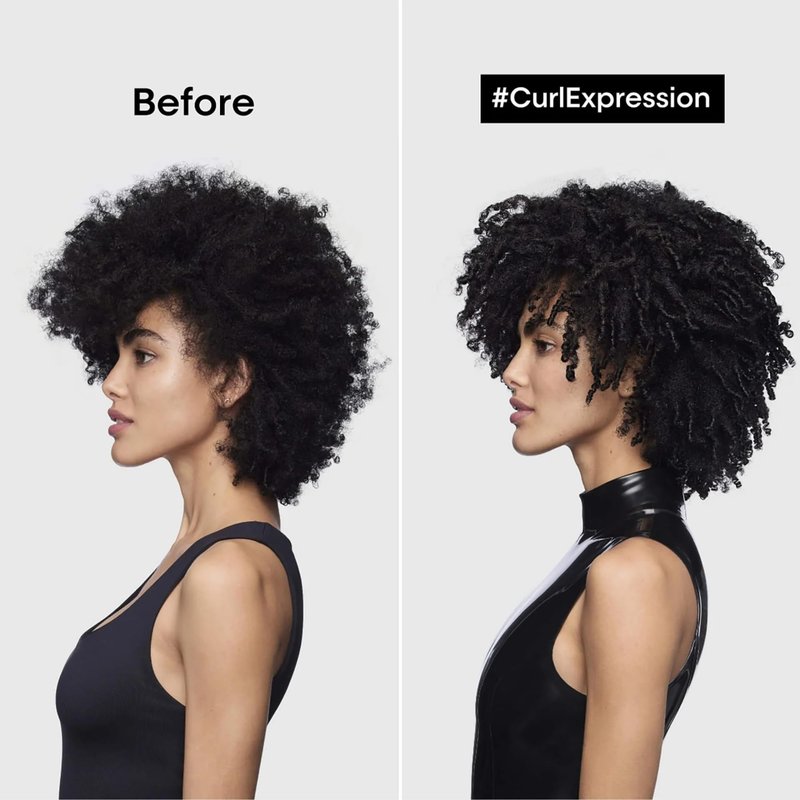 L'Oréal Professionnel Paris Curl Expression Leave-In Cream - For Curly and Coily Hair, Provides 2X More Hydration, Paraben-Free