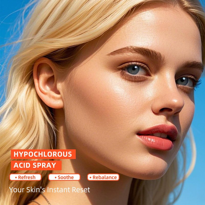 dewyhour Hypochlorous Acid Spray: Facial-Spray Hypochlorous Acid for Face, Soothes Sensitive Skin, Reduces Irritation, Clears Pores, First Aid Relief, 3.38 FL Oz