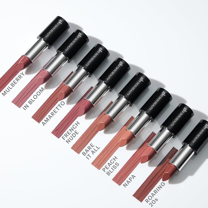 Glo Skin Beauty Satin Lipstick - Amaretto | Nourishing, Long-Wearing Formula with Skincare Benefits