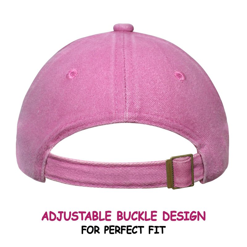 LSDY Embroidery Unicorn Hat for Girls Baseball Hat for Toddler Girl Baseball Cap Girls Hats for Kids Ages 4-8