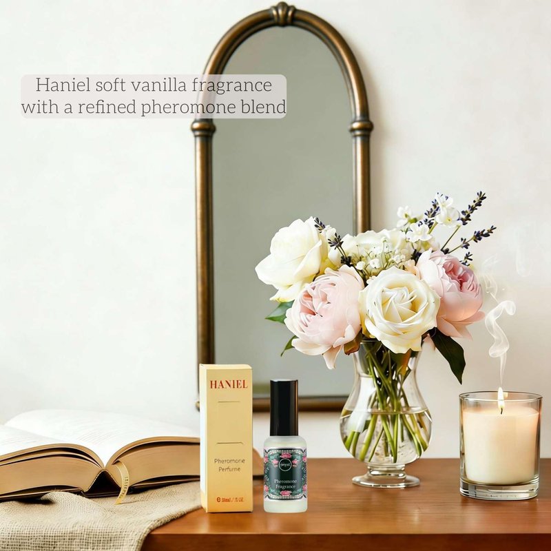 Haniel Pheromones Perfume for Women - Long-Lasting Vanilla Scent | 1 fl oz Spray to Enhance Charm & Confidence