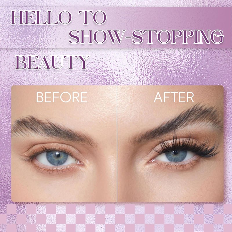 FADLASH Lash Bond and Seal 10ml Lash Cluster Glue Strong Hold Eyelash Cluster Glue Waterproof