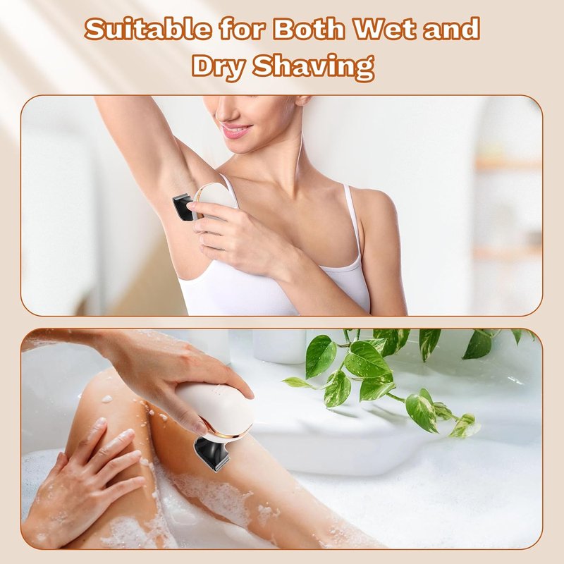 Skiennix Electric Razor for Women - 7D Rechargeable Shaver with 5-in-1 Features | Wet/Dry Use