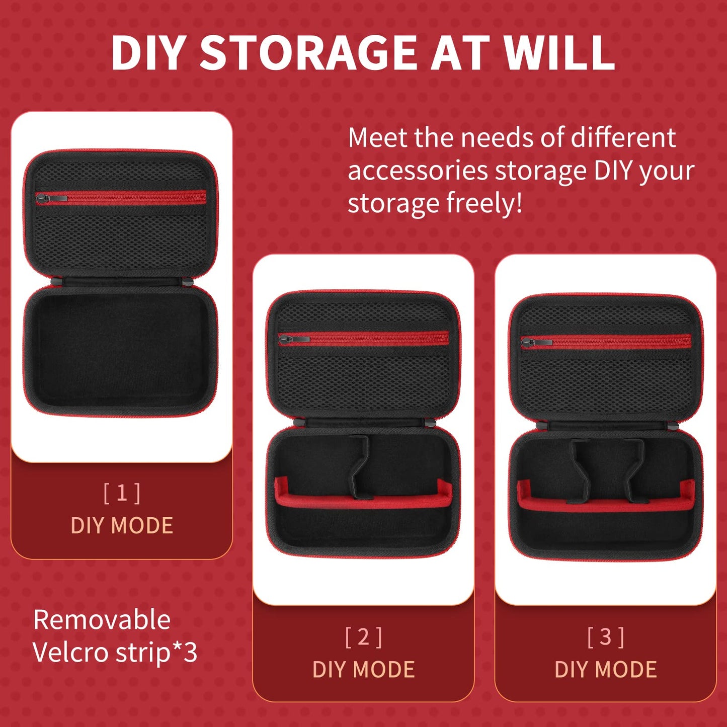 Yinke Travel Storage Case for Philips Norelco Multigroom Series 3000/5000, MG3740/40, MG5910/49 - Protective Organizer for Beard Trimmer, Attachments, Face & Ear Hair Trimmer, and Hair Clipper Shaver